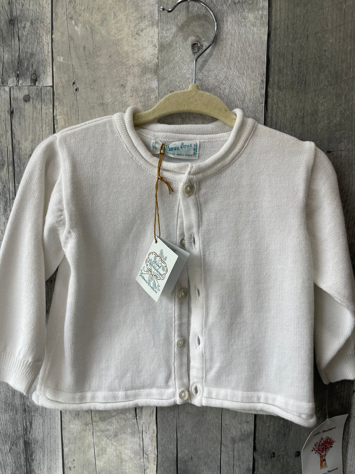 Feltman Brothers White Sweater