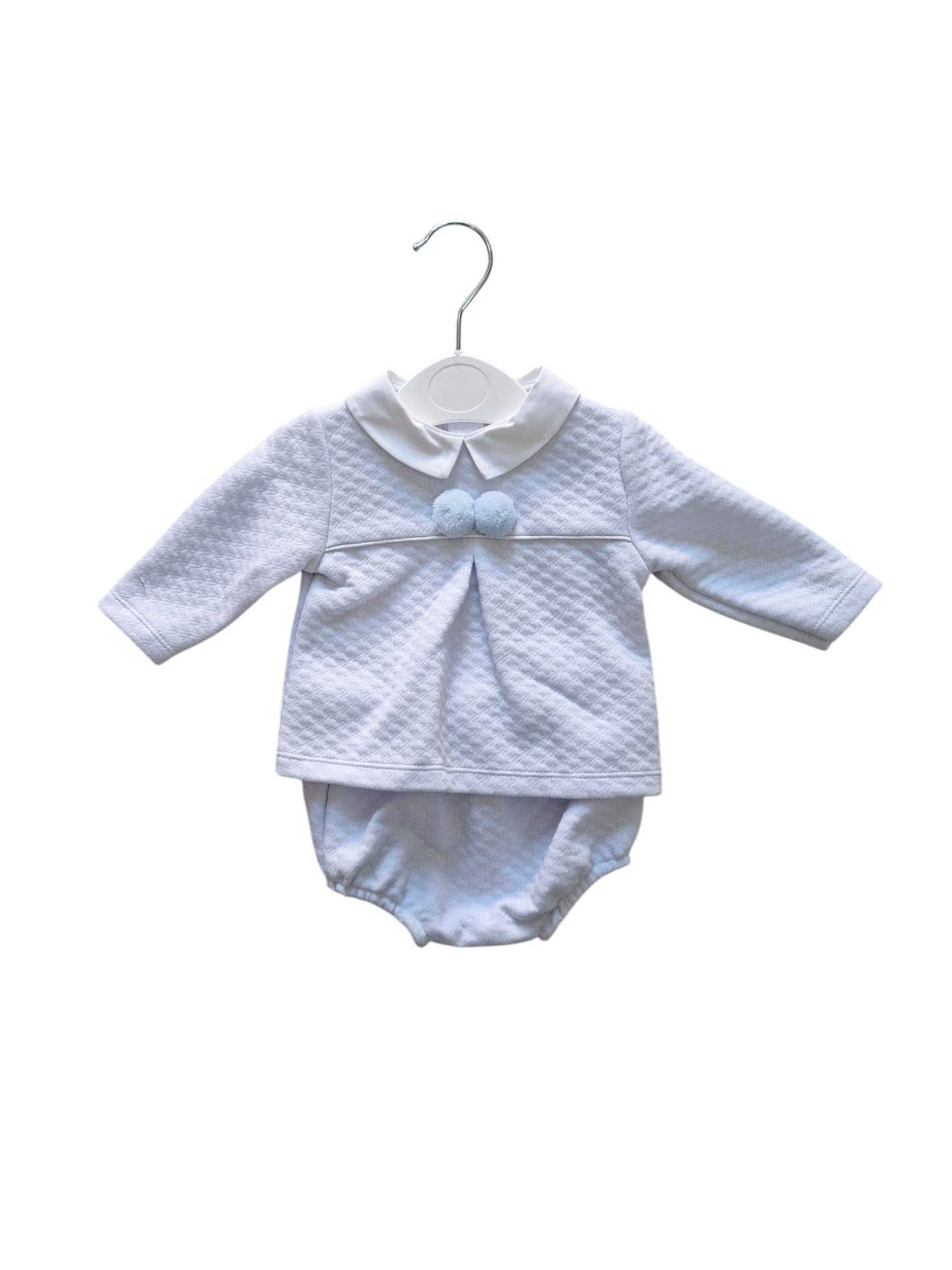 2-Piece Set 100% Cotton New Spring Collection: Baby blue