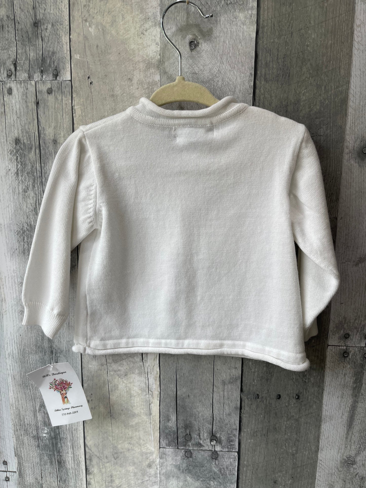 Feltman Brothers White Sweater