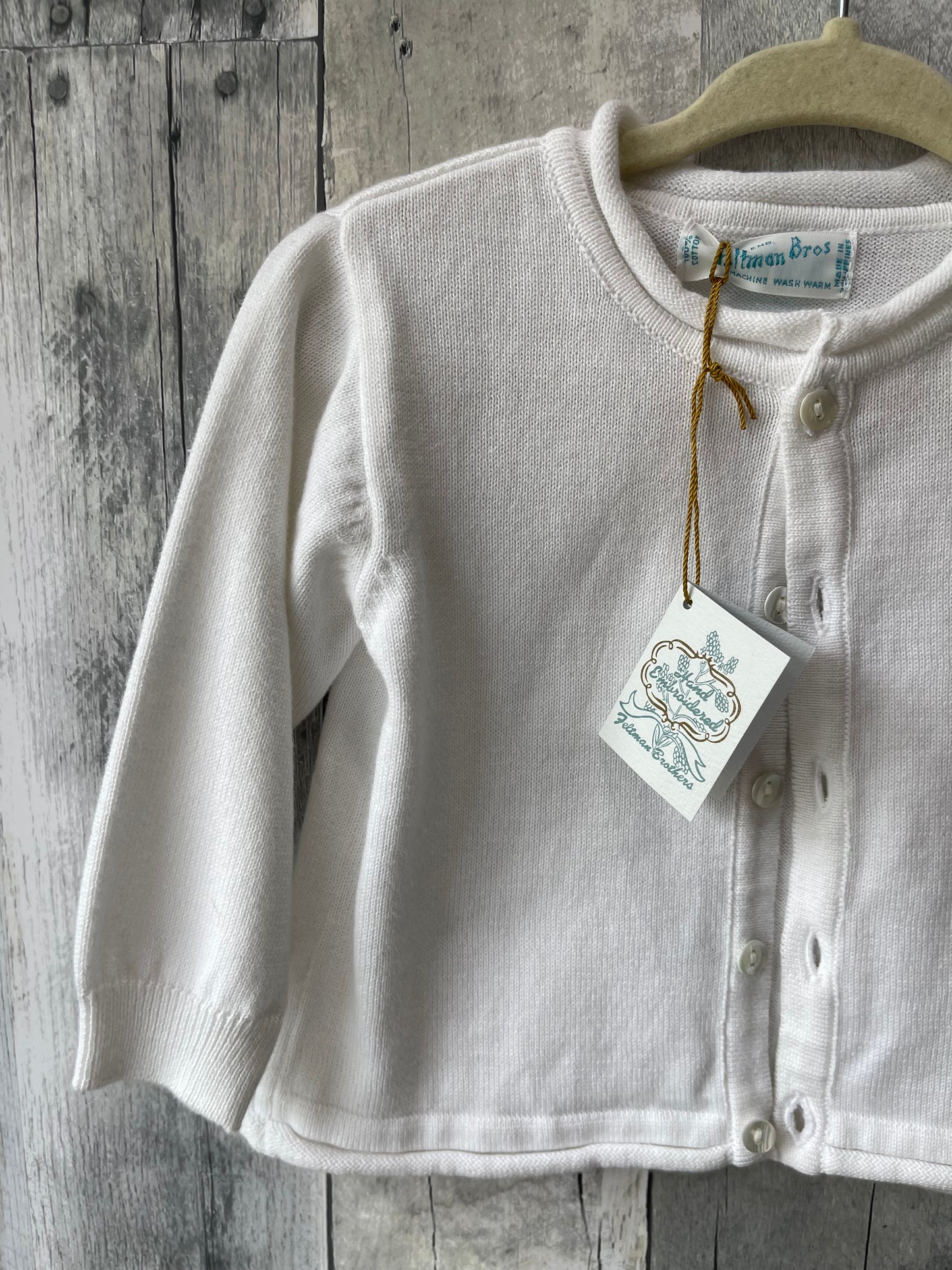 Feltman Brothers White Sweater