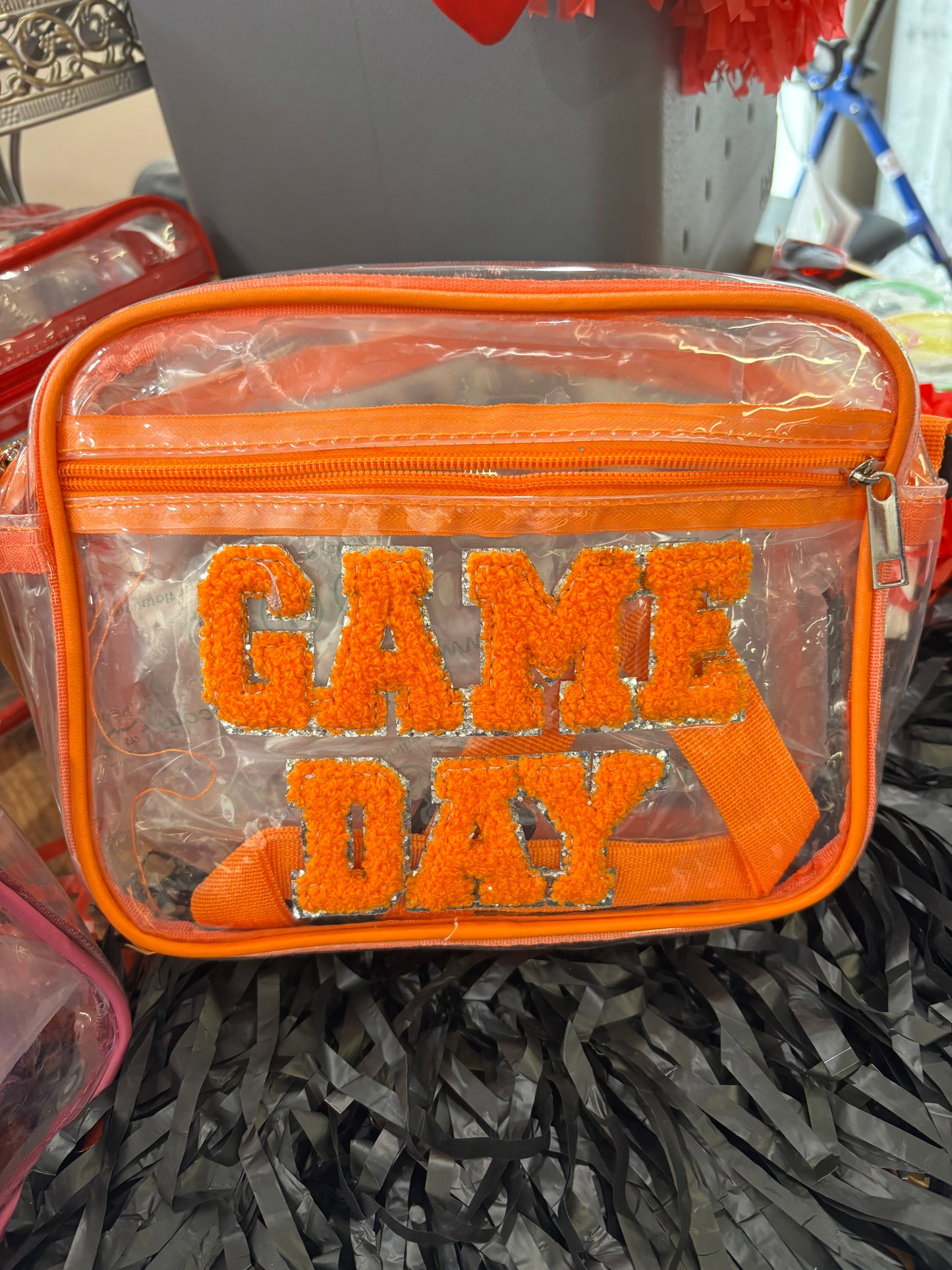 Game Day Stadium Approved Clear Purse