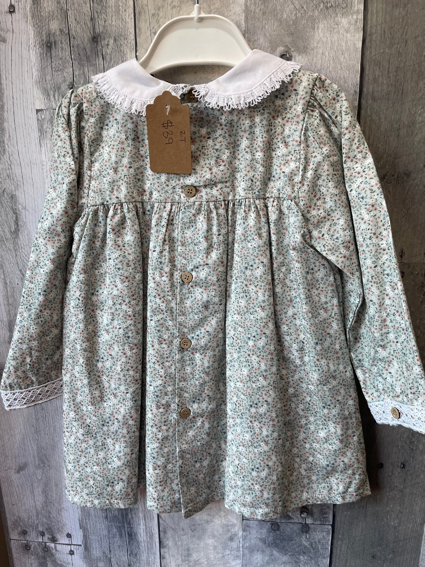 Babidu Girls Floral Dress