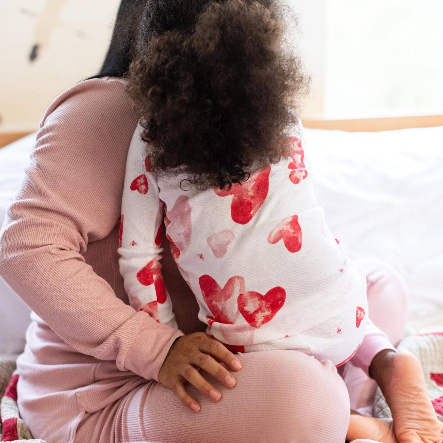 Burt's Bees Baby - I Heart You Organic Cotton Two-Piece Pajamas: 6Y