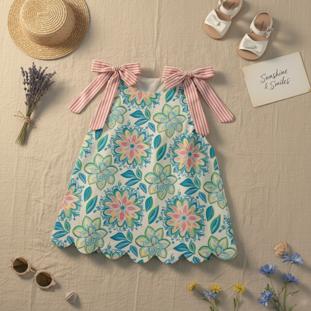 Tropical flowers Dress
