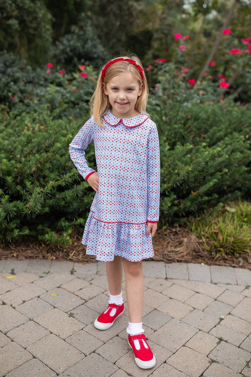 Grace and James Kids - Kinsley Floral Dress: 2T