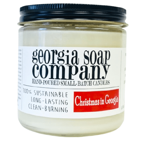 Georgia Soap Company - Christmas In Georgia Classic Soy Candle: 8 oz.