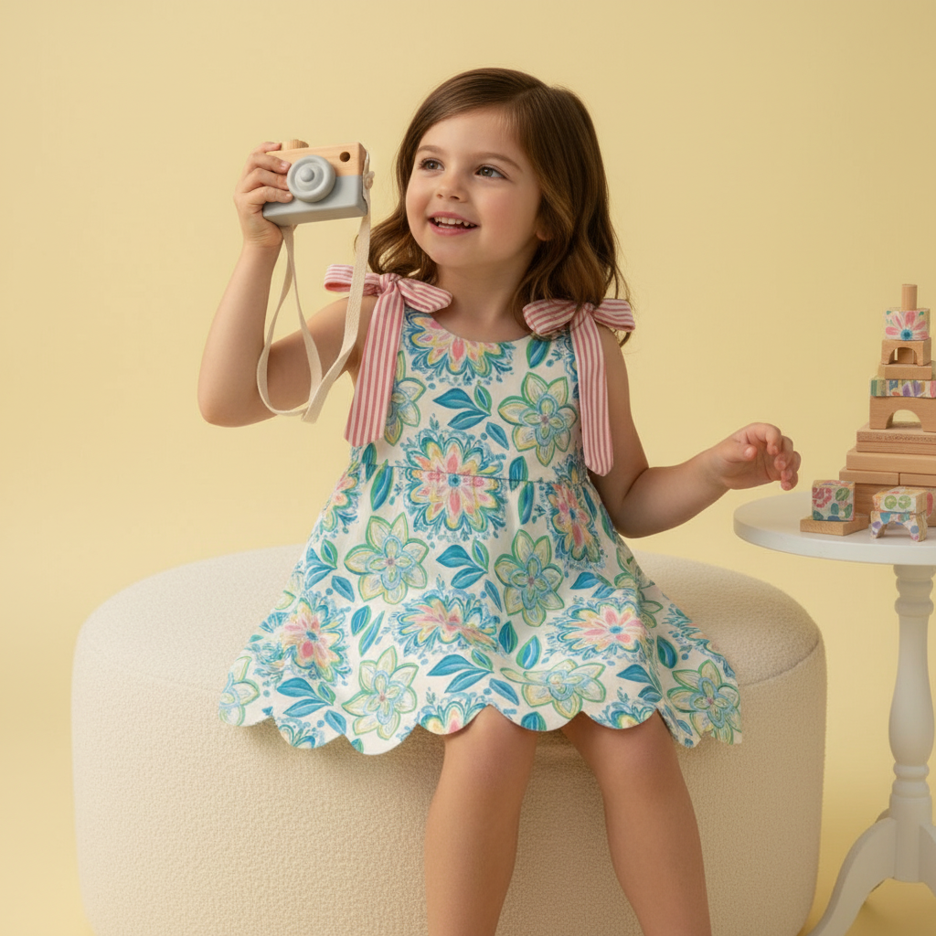Tropical flowers Dress