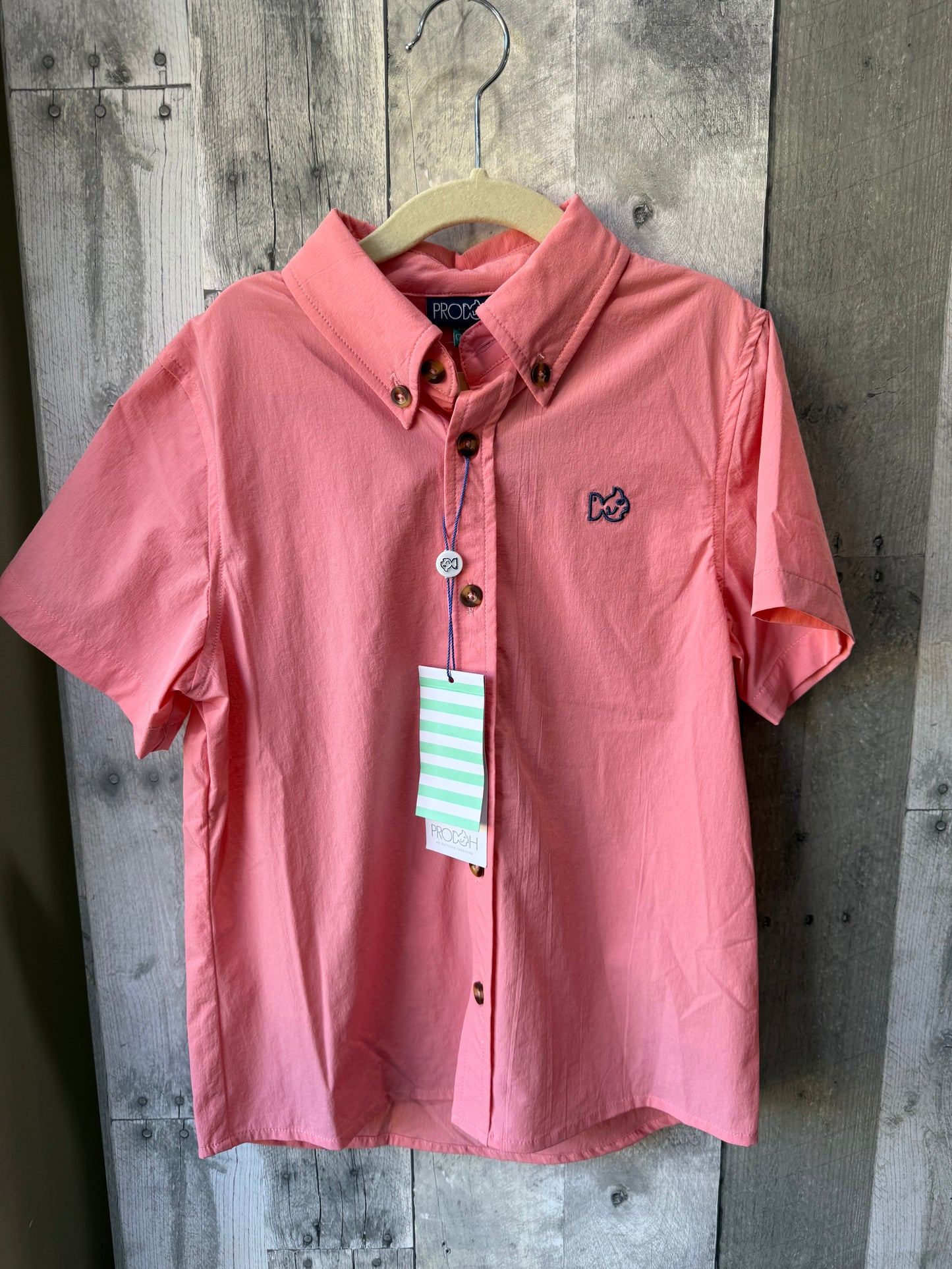 Prodoh Boys Button Down 7/8