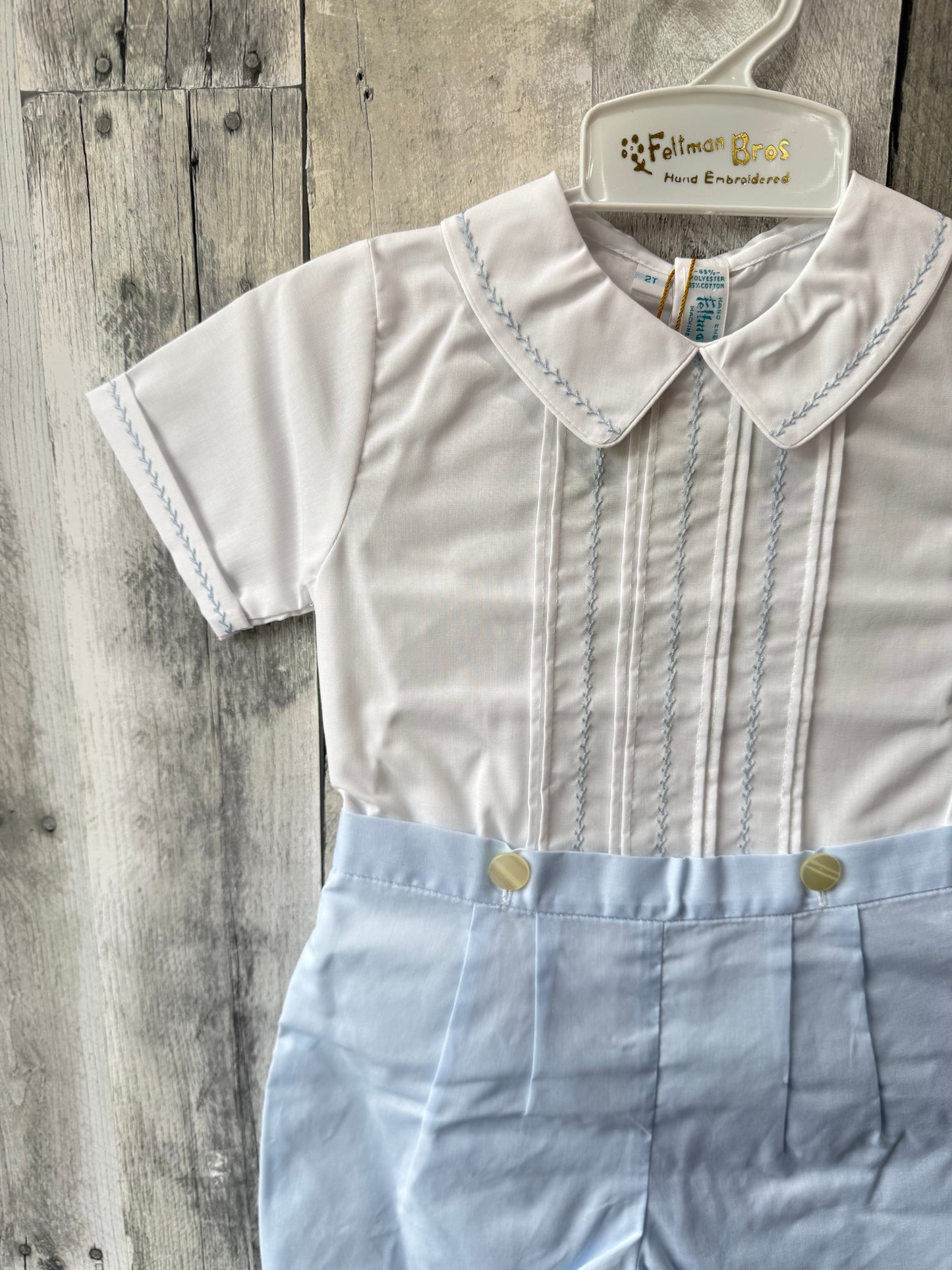 Feltman Brothers 2T light blue short-all