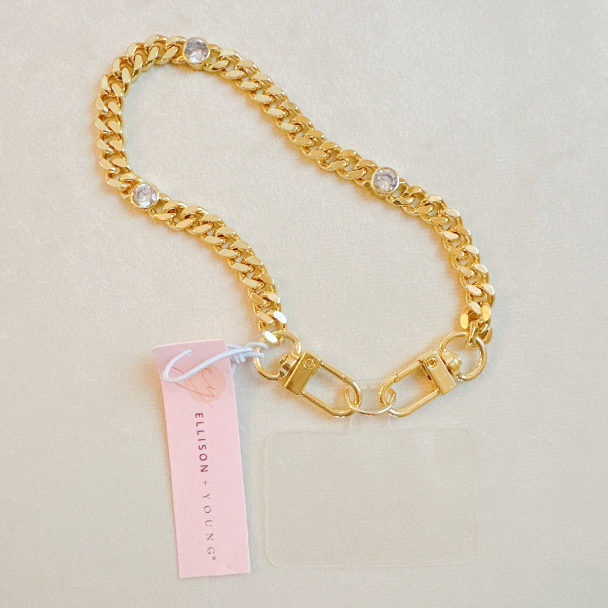 Ellison+Young - Sparkle Over The Chain Phone Wrist Lanyard