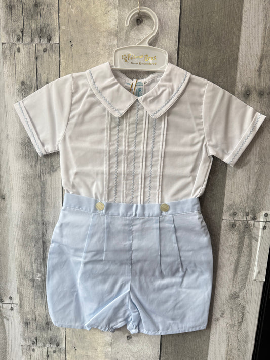 Feltman Brothers 2T light blue short-all