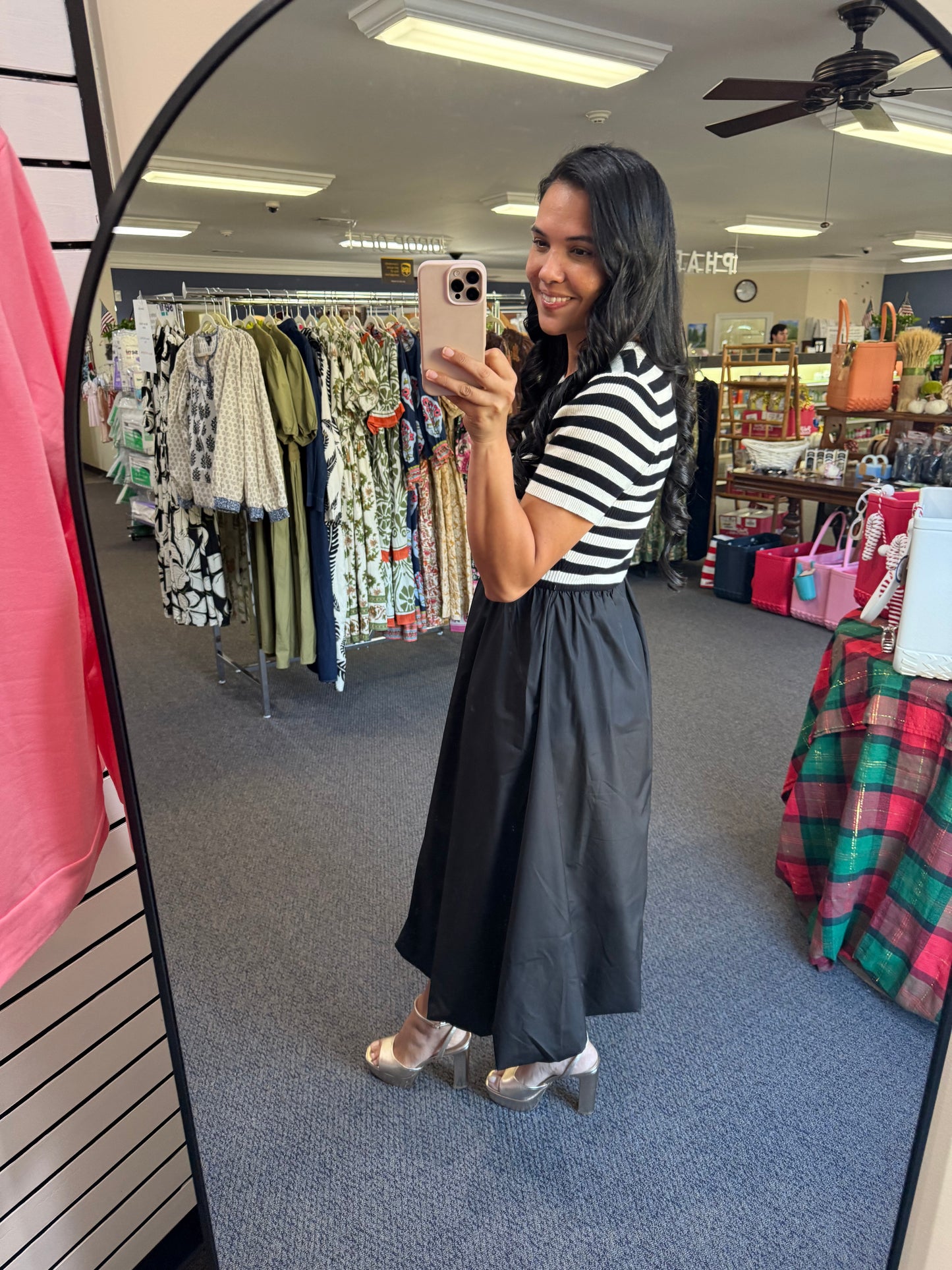 Luna Striped Dress // Saturday Collection