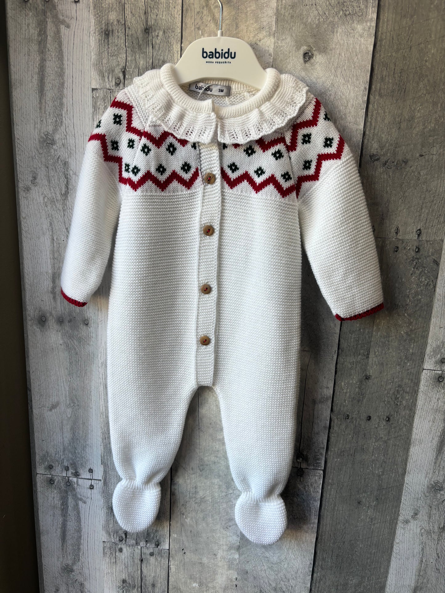 Babidu Christmas Romper - 3 month