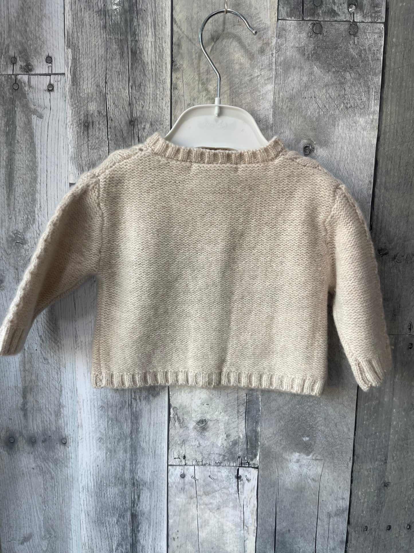 Babidu Baby Knit Sweater // Sand color