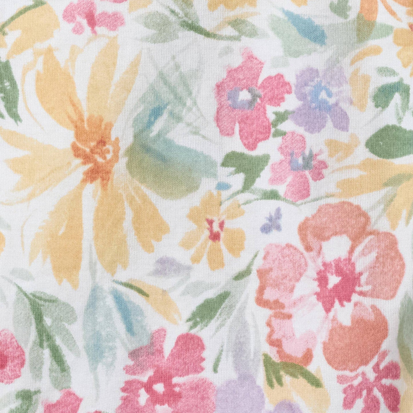 Burt's Bees Baby - Bloom and Blossom Organic Baby Sleeper Romper