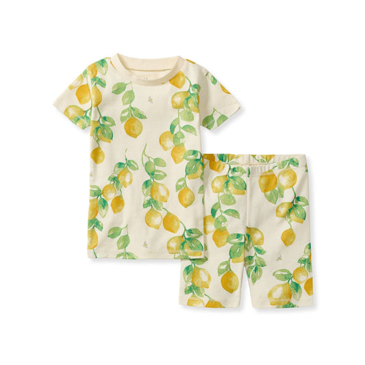 Burt's Bees Baby - Lemon Tree Organic Cotton Two-Piece Pajamas