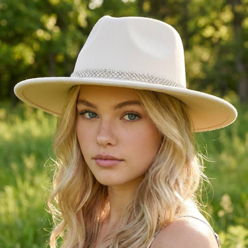 Braided Snake Chain Fedora Hat: IV
