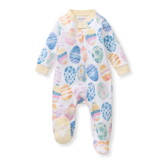 Easter Eggs Organic Cotton Sleep & Play: 6-9M