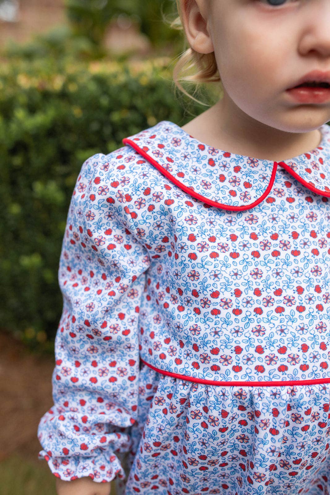Grace and James Kids - Kinsley Floral Romper: 6M